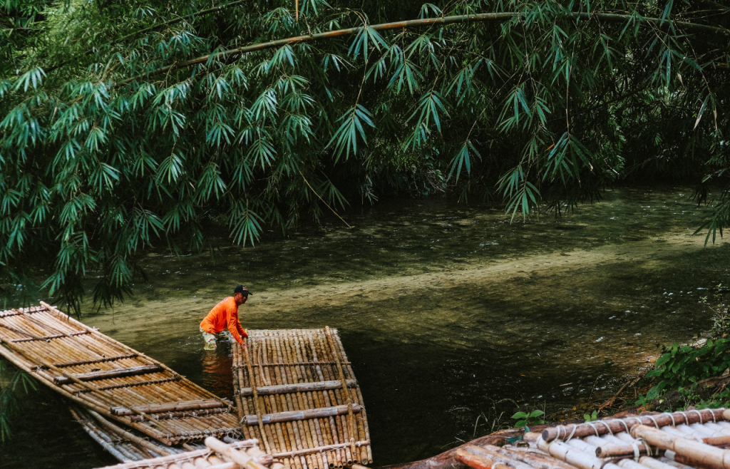Bamboo Rafting
